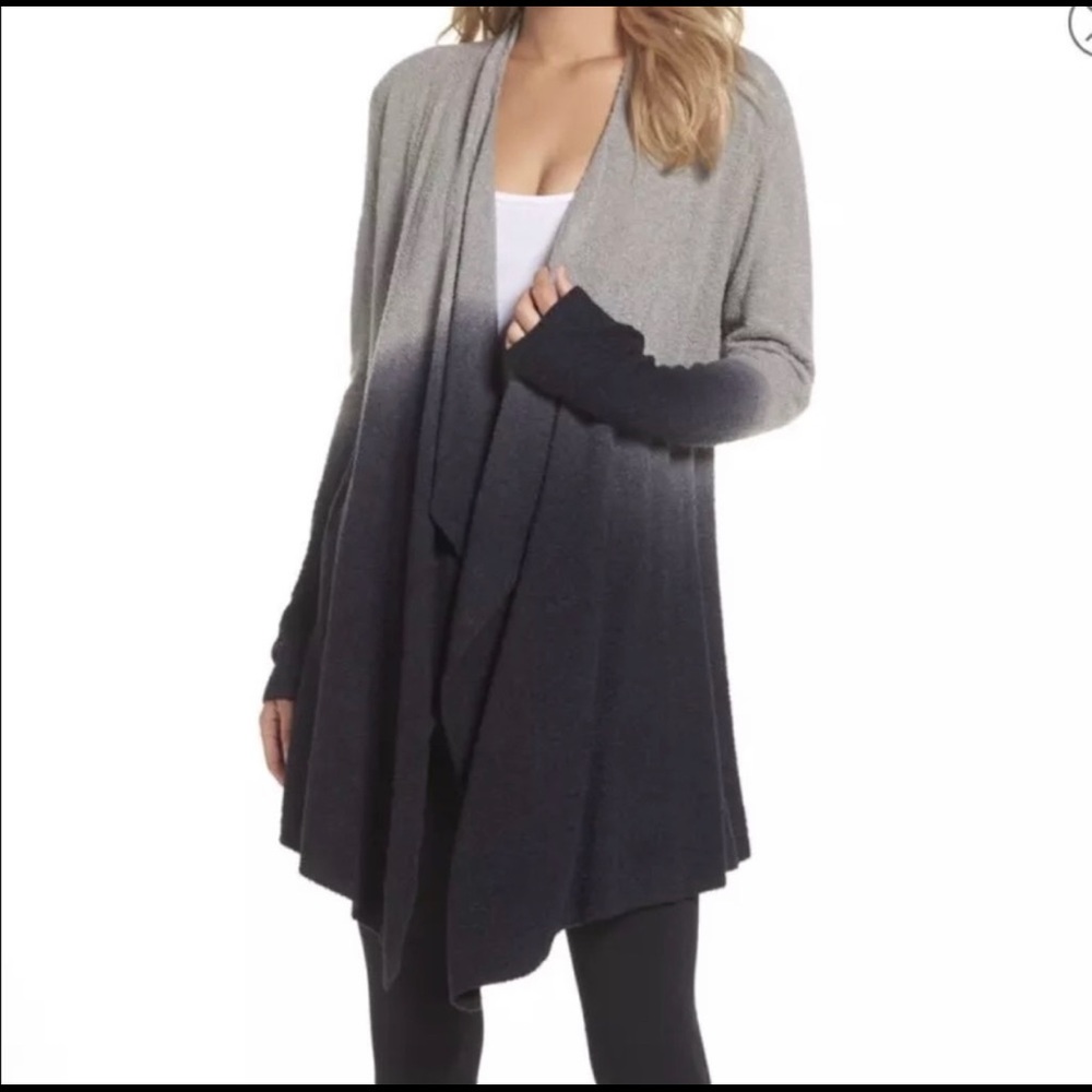 Barefoot Dreams Cozy Chic Lite Island Ombré Cardigan Size S/M